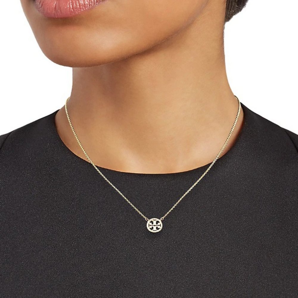 Tory Burch gold icon necklace - Picture 3 of 5